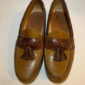 Allen Edmonds Maxfield Tassel Loafers Brown